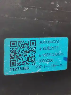 Pezzo di ricambio per auto di seconda mano front-end completo per mg zs comfort riferimenti oem iam   