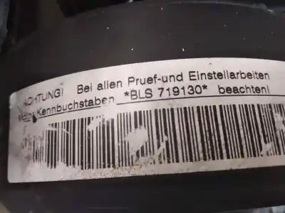 Second-hand car spare part complete engine for seat leon (1p1) reference oem iam references bls  