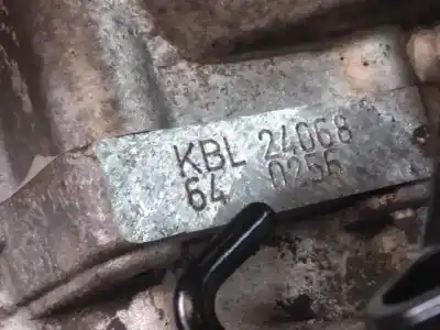 Second-hand car spare part gearbox for seat leon (1p1) reference oem iam references kbl  