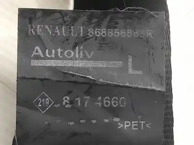 Pezzo di ricambio per auto di seconda mano cintura di sicurezza anteriore sinistra per renault clio iv limited riferimenti oem iam 868856883r  