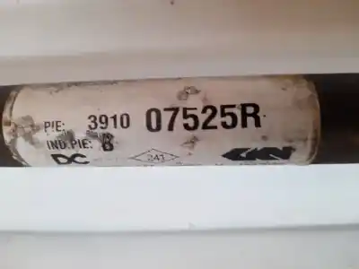 Second-hand car spare part front right transmission for renault kangoo emotion oem iam references 391007525r  