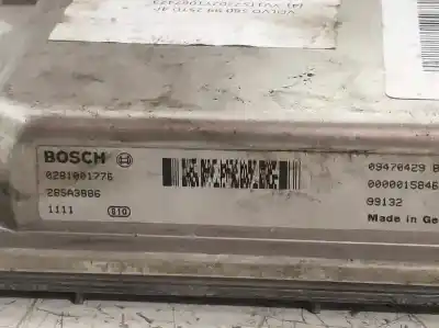 Second-hand car spare part ecu engine control for volvo s80 berlina 2.5 d oem iam references 0281001776 09470429b h42 28sa3886