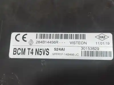 Автозапчастина б/у електронний модуль для renault captur ii edition one посилання на oem iam bcmt4n5vs 30153829 284b14456r