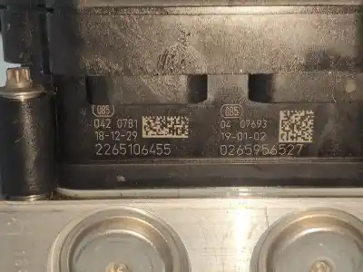 Peça sobressalente para automóvel em segunda mão abs por renault captur ii edition one referências oem iam 0265290289 0265956527 476601842r