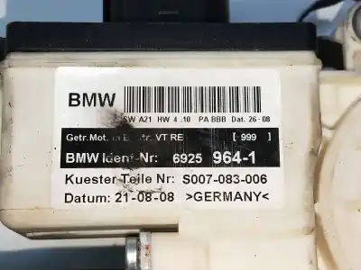 Peça sobressalente para automóvel em segunda mão elevador de vidros dianteiro direito por bmw x3 (e83) xdrive 20d referências oem iam 69259641  51333448250
