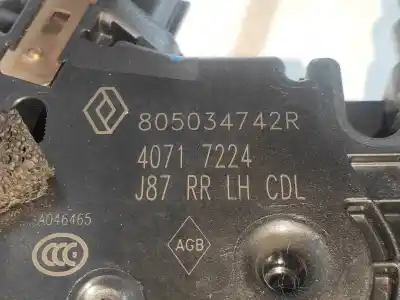 Автозапчасти б/у задний левый электродвигатель центрального замка за renault captur ii edition one ссылки oem iam 805034742r  