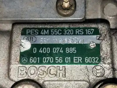 Pezzo di ricambio per auto di seconda mano pompa diniezione per ssangyong musso 2.3 diesel cat 76 cv / 56 kw riferimenti oem iam 0400074885  6010705601