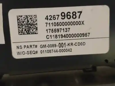 Автозапчасти б/у приборная доска за opel mokka x color edition start/stop ссылки oem iam 175597137  42679687