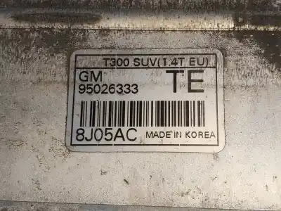 Автозапчасти б/у интеркулер за opel mokka x color edition start/stop ссылки oem iam 95026333  