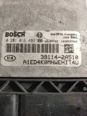 Second-hand car spare part ecu engine control for kia cee´d drive oem iam references 0281016492  391142a510