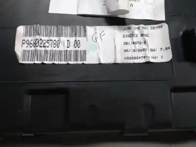 Peça sobressalente para automóvel em segunda mão quadrante por citroen c3 1.1 collection referências oem iam p9660225780 281149726 d00