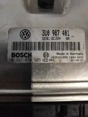 Автозапчасти б/у блок управления двигателем за skoda superb (3u4) classic ссылки oem iam 0281010905  3u0907401