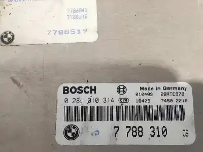 Second-hand car spare part ecu engine control for bmw x5 (e53) 3.0d oem iam references 0281010314 13617790220 7788310 7788519