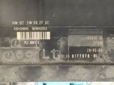 Second-hand car spare part electronic module for bmw serie 3 coupe (e92) 320d oem iam references 6135917797801 9610112052 532420015