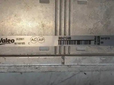 Peça sobressalente para automóvel em segunda mão intercooler por peugeot 5008 allure referências oem iam 9684212480  m144105c