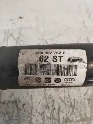 Автозапчасти б/у передняя правая трансмиссия за audi a1 (8x) 1.6 tdi 90 cv / 66 kw ссылки oem iam 6r0407762s  62st