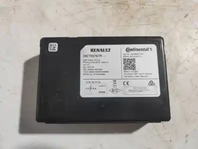 Second-hand car spare part electronic module for renault zoe limited 72 cv / 53 kw oem iam references 282755767r