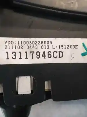 Pezzo di ricambio per auto di seconda mano pannello degli strumenti per opel corsa c 1.2 16v cat (z 12 xe / lw4) riferimenti oem iam 110080226005  13117946cd
