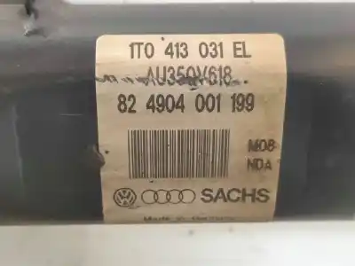 Автозапчастина б/у передній правий амортизатор для audi a3 (8p) 3.2 ambition quattro посилання на oem iam 1t0413031el  824904001199