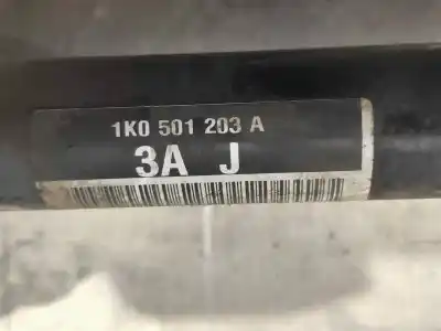 Автозапчастина б/у трансмісія задня ліва для audi a3 (8p) 3.2 ambition quattro посилання на oem iam 1k0501203a 1k0501203fx 