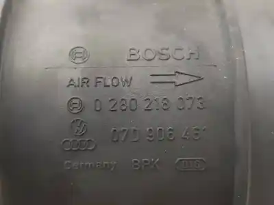 Автозапчастина б/у витратомір повітря для audi a3 (8p) 3.2 ambition quattro посилання на oem iam 0280218073  07d906461