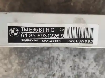 Second-hand car spare part electronic module for bmw serie 7 (e65/e66) 735i oem iam references 5wk48002  613569312269