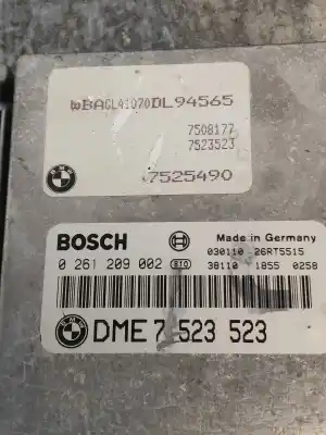 Second-hand car spare part ecu engine control for bmw serie 7 (e65/e66) 735i oem iam references 0261209002  7523523