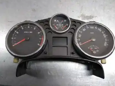 Pièce détachée automobile d'occasion compteur de vitesse tableau de bord pour peugeot 207/207+ (wa_, wc_) 1.6 16v rc références oem iam 9661893380  