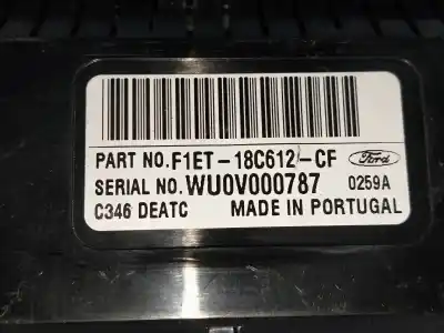 Second-hand car spare part heating / air conditioning control panel for ford focus lim. st oem iam references f1et18c612cf  
