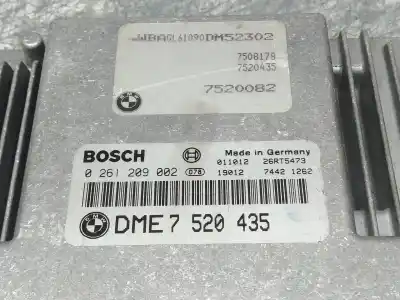 Second-hand car spare part ecu engine control for bmw serie 7 (e65/e66) 745i oem iam references 0261209002  dme7520435
