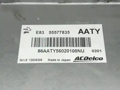 Second-hand car spare part ecu engine control for opel corsa d cmon oem iam references 55577835 12636386 