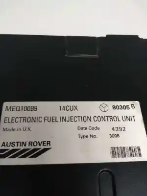 Peça sobressalente para automóvel em segunda mão centralina de motor uce por austin rover montego 2.0 referências oem iam meq10099 14cux 80305b