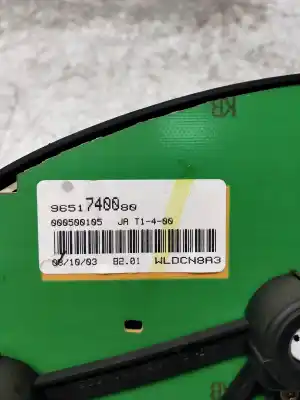 Peça sobressalente para automóvel em segunda mão quadrante por peugeot 206 berlina xt referências oem iam 9651740080  