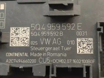Автозапчастина б/у електронний модуль для seat leon sc (5f5) fr advanced посилання на oem iam a2c7494660200 5q4959592b 5q4959592e
