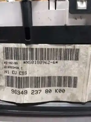 Second-hand car spare part dashboard for citroen xantia berlina 1.8 16v cat (lfy / xu7jp4) oem iam references 9634923780 216523494 k00