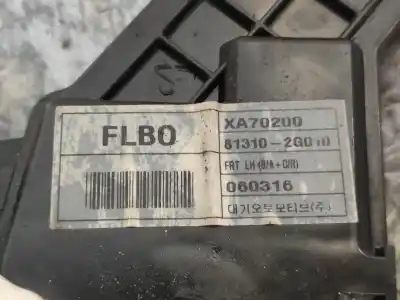 Second-hand car spare part front left central locking system for kia magentis active oem iam references 813102g010  