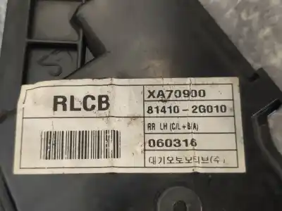Second-hand car spare part rear left central locking system for kia magentis active oem iam references 814102g010  