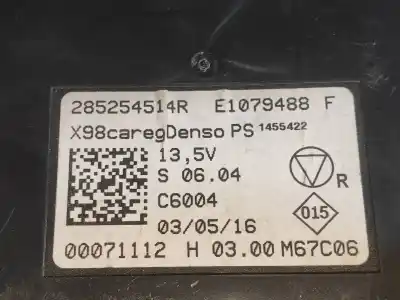 Second-hand car spare part electronic module for renault clio iv limited oem iam references 285254514r  e1079488