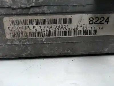 Pezzo di ricambio per auto di seconda mano centralina motore per chrysler voyager (gs) * riferimenti oem iam p04748224  