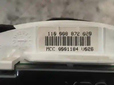 Second-hand car spare part dashboard for smart coupe fortwo coupe cdi oem iam references 110008872020  0001184v026
