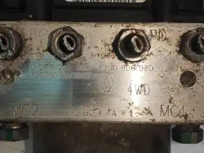 Peça sobressalente para automóvel em segunda mão abs por dacia duster adventure 4x4 referências oem iam 0265232386 0265800897 8200806980