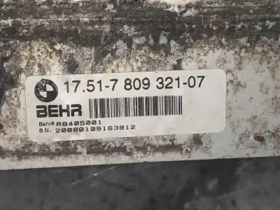 Peça sobressalente para automóvel em segunda mão intercooler por bmw x5 (e70) 3.0d referências oem iam 17517809321  