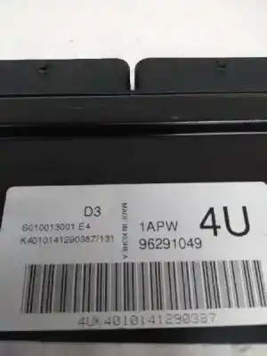 Second-hand car spare part ecu engine control for daewoo matiz 0.8 cat oem iam references s010013001e4 d3 1apw 4u 96291049