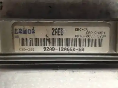 Pezzo di ricambio per auto di seconda mano centralina motore per ford fiesta berl./courier porto riferimenti oem iam 92ab12a650eb  2aeb