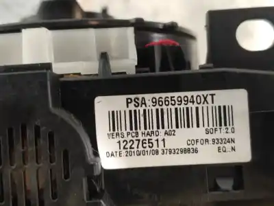 Pezzo di ricambio per auto di seconda mano controllo della luce per fiat scudo combi (272) l1h1 120 multijet (5 pl.) riferimenti oem iam 96659940xt  12276511