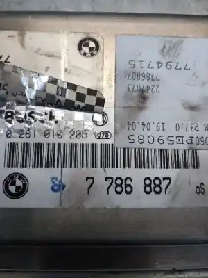 Second-hand car spare part ecu engine control for bmw serie 3 touring (e46) 320d oem iam references 0281010205  7786887