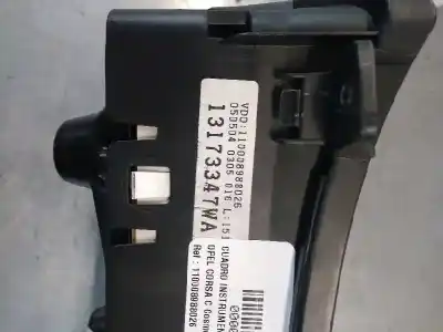 Peça sobressalente para automóvel em segunda mão quadrante por opel corsa c cosmo referências oem iam 110008988026  13173347wa