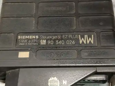 Second-hand car spare part ecu engine control for opel kadett e cup lim. oem iam references 5wk6221  90340026