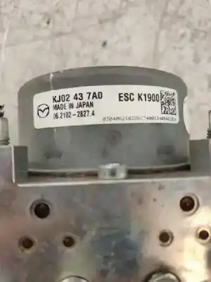 Peça sobressalente para automóvel em segunda mão abs por mazda cx-5 (kf) 2.2 d referências oem iam 06210969323 kj02437a0 06262132541 06210228274