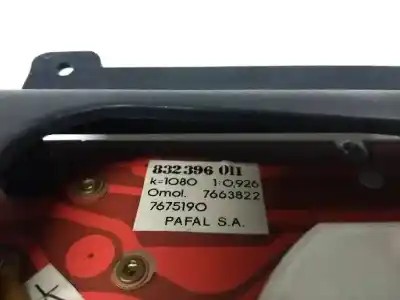 Pezzo di ricambio per auto di seconda mano pannello degli strumenti per fiat cinquecento (170) 0.9 i.e. riferimenti oem iam 832396011 7663822 7675190